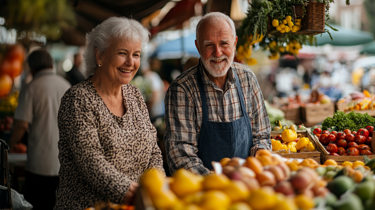 Семейство се храни здравословно